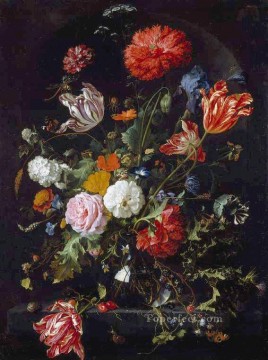 Flores del barroco holandés Jan Davidsz de Heem Pinturas al óleo